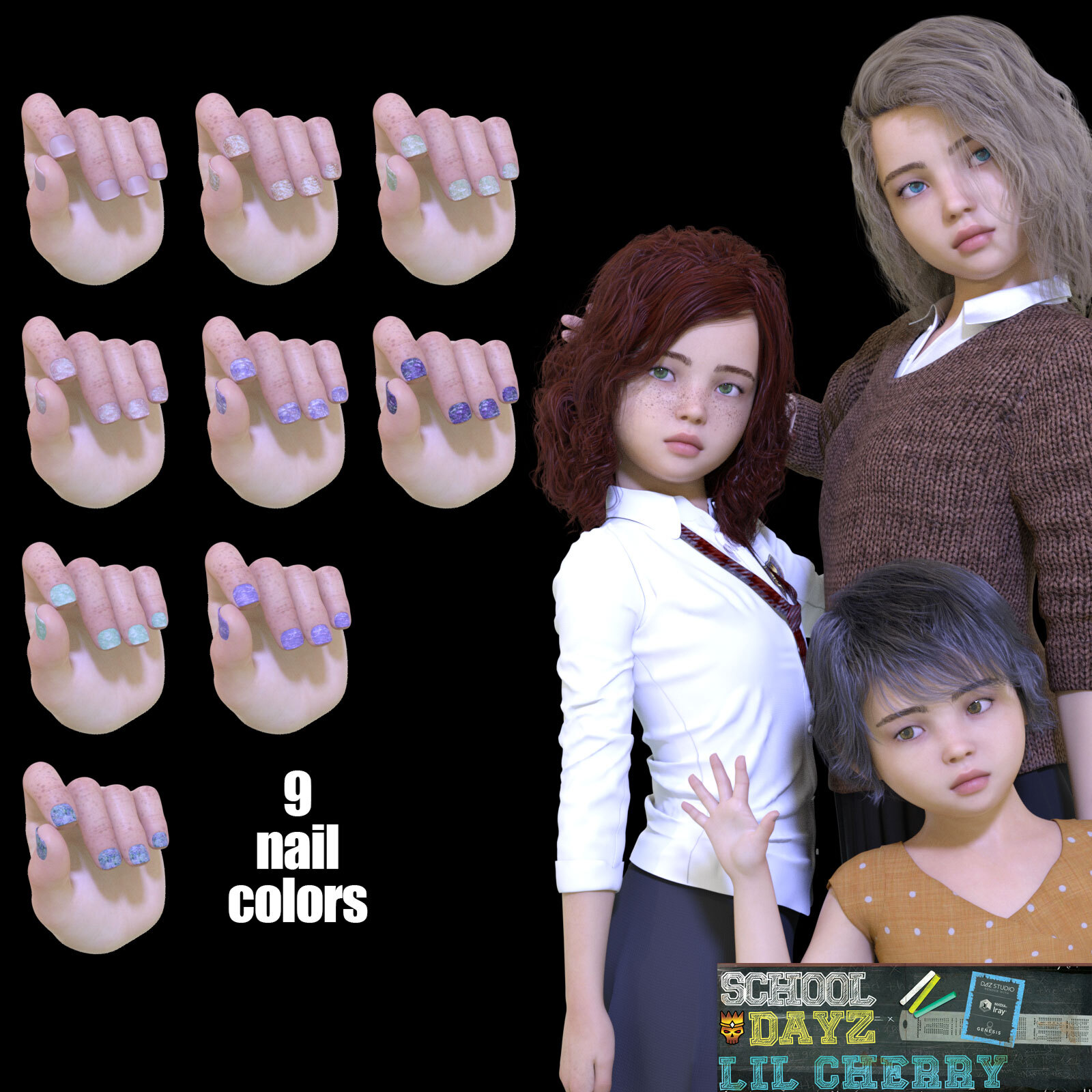 Lil Cherry for Genesis 8 Females by N/A