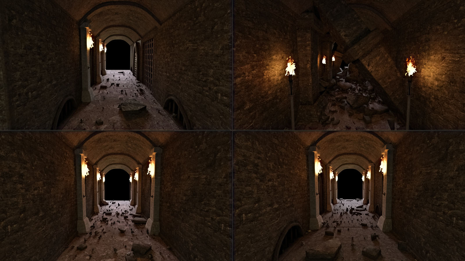 Modular 3D Kits: Underground Dungeon Kit by N/A