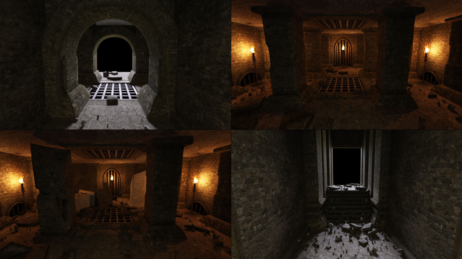 Modular 3D Kits: Underground Dungeon Kit by N/A