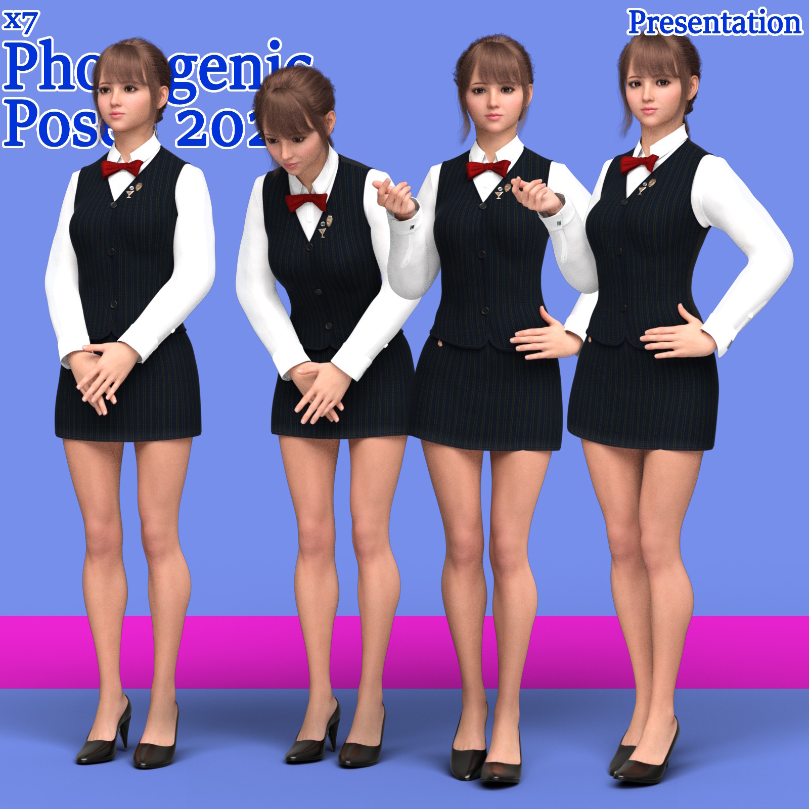 Photogenic Poses 2022 Standing, Walking, Presentation by N/A