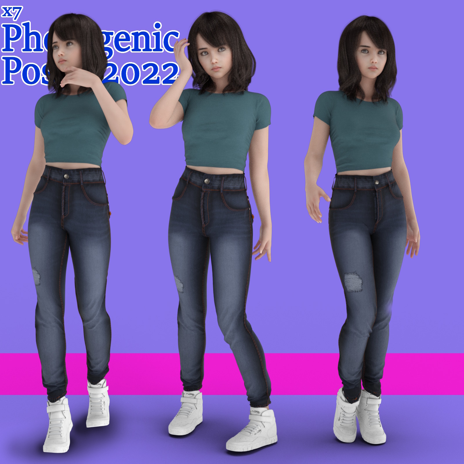 Photogenic Poses 2022 Standing, Walking, Presentation by N/A