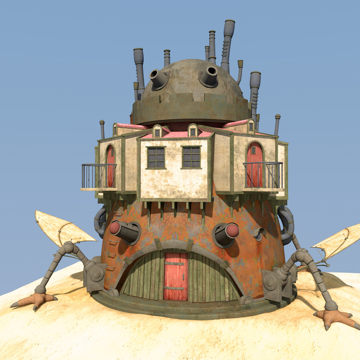 Moving house set for Daz Studio by N/A