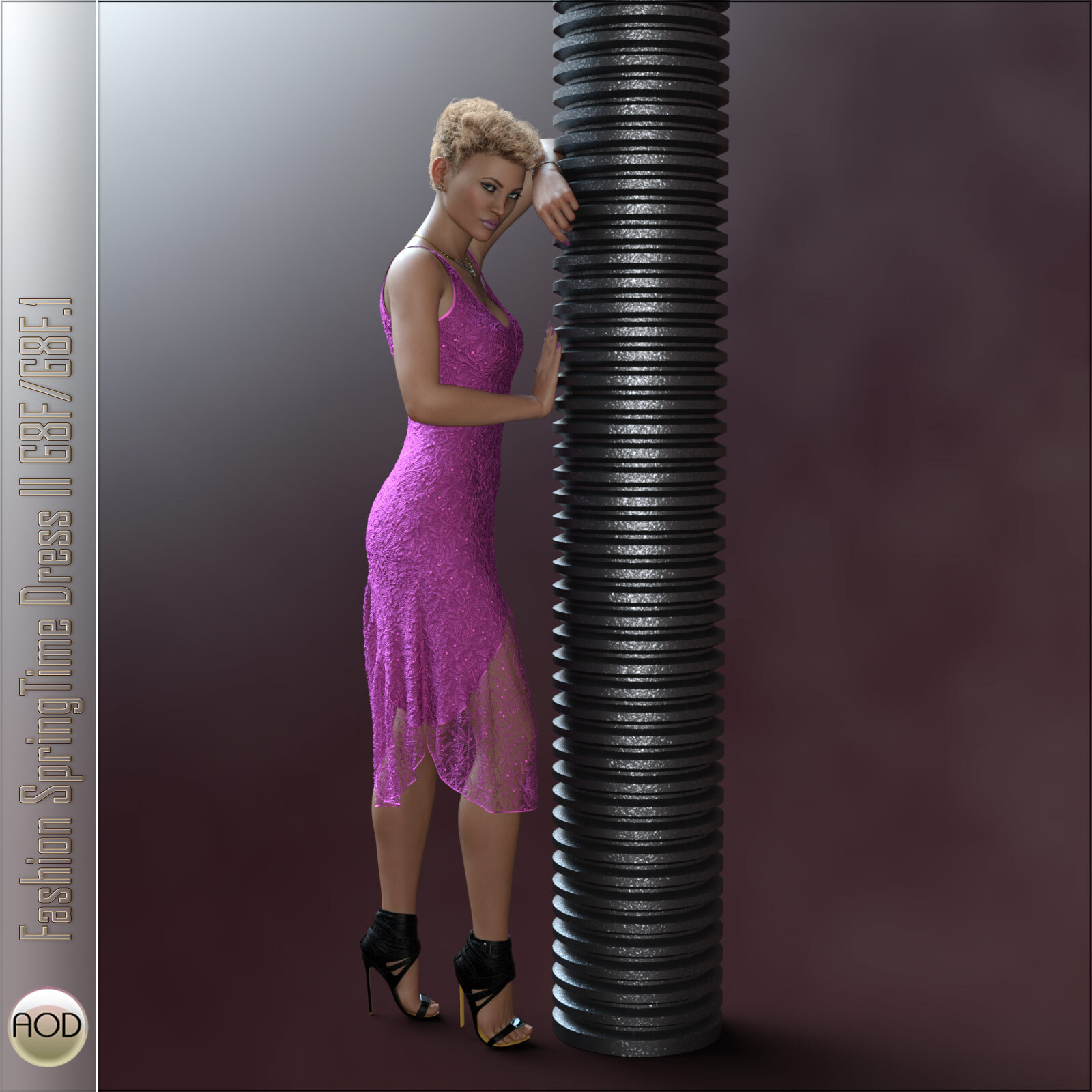 Fashion SpringTime Dress G8F-G8F.1 by N/A
