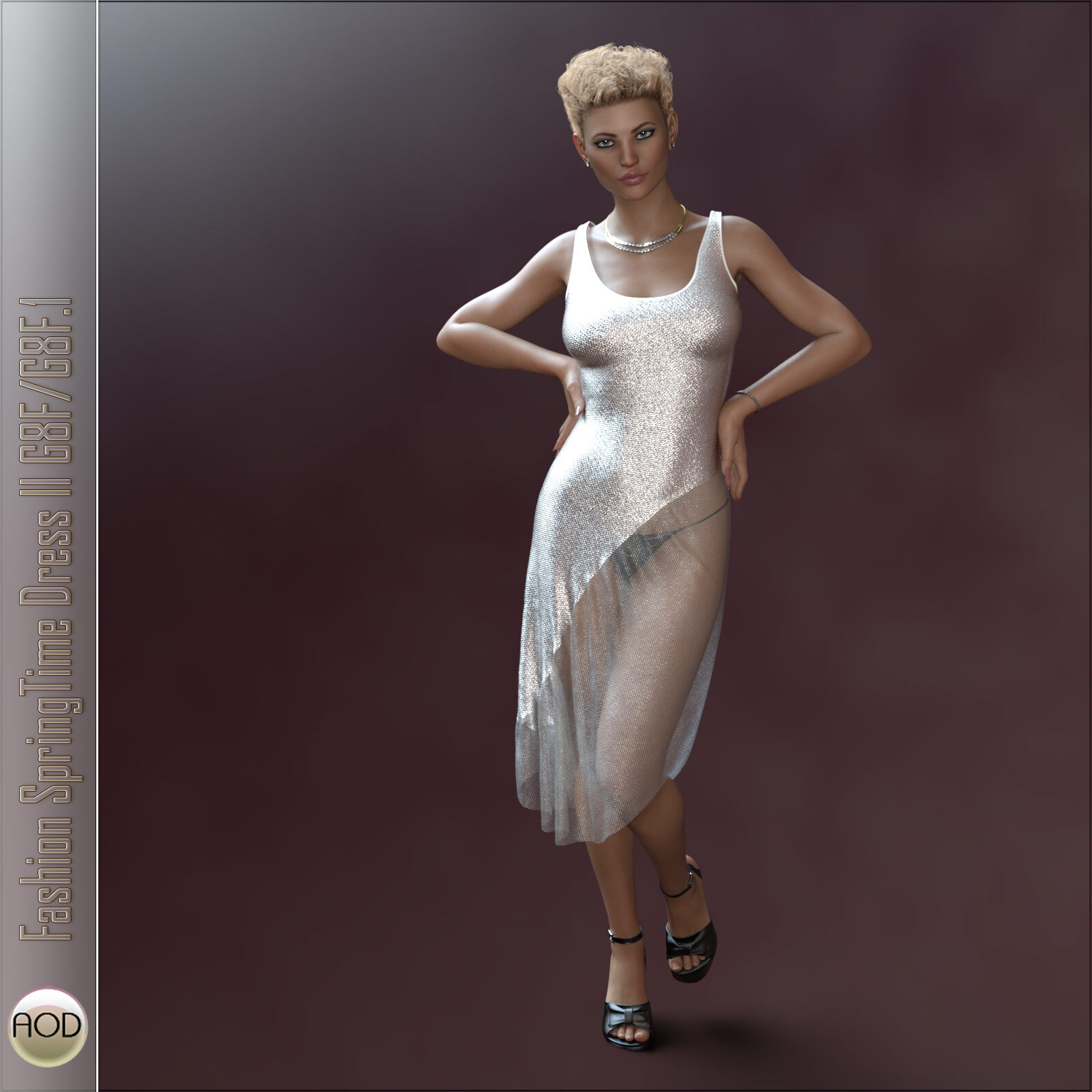 Fashion SpringTime Dress G8F-G8F.1 by N/A