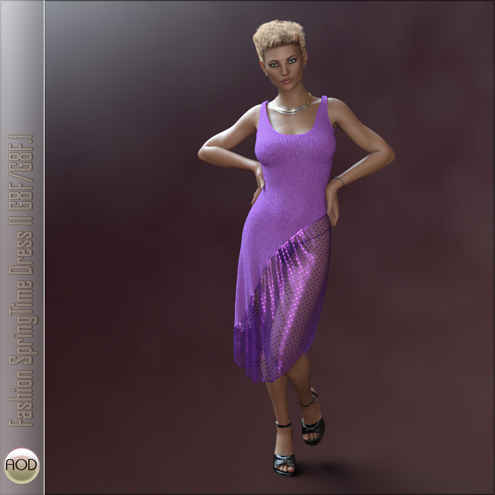 Fashion SpringTime Dress G8F-G8F.1 by N/A