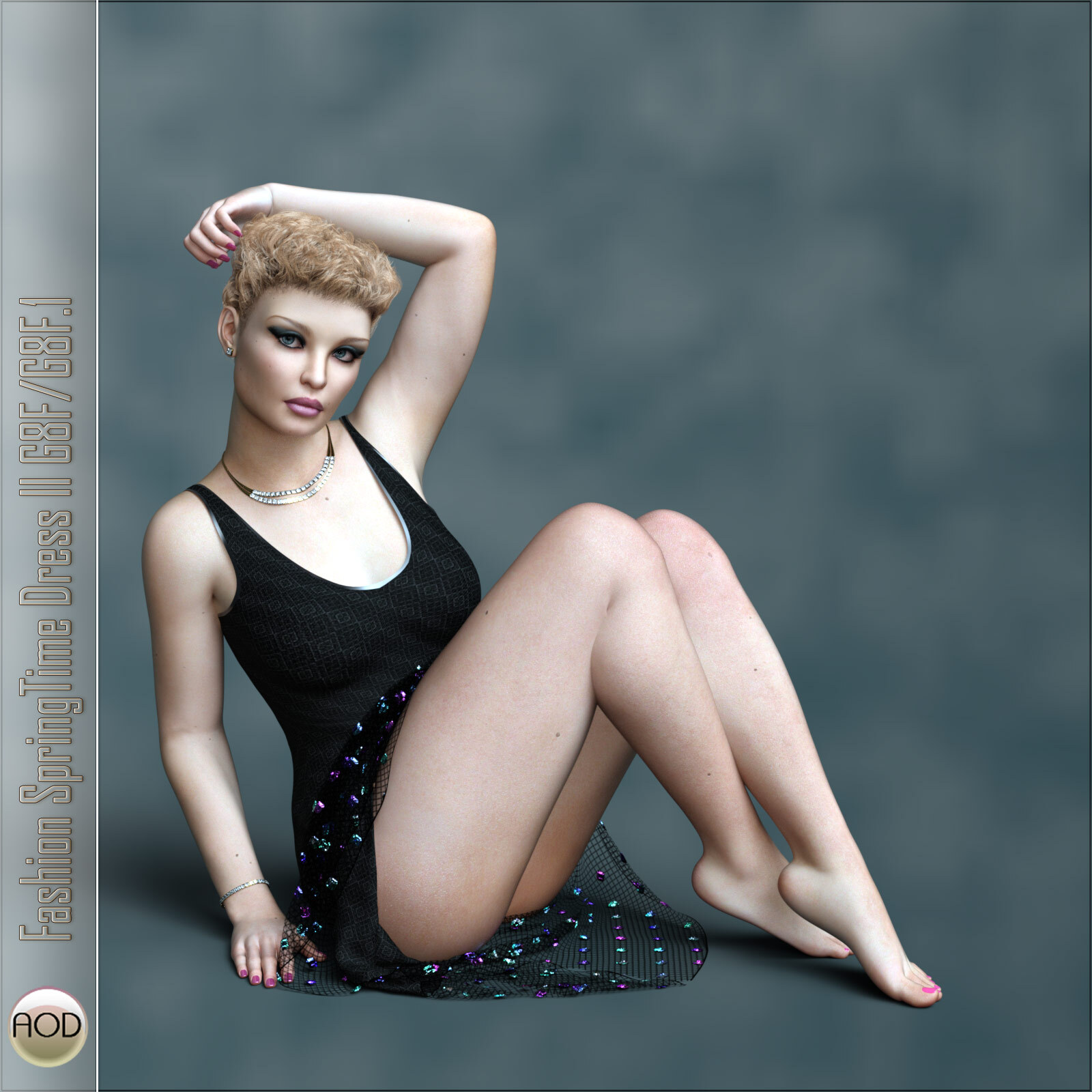 Fashion SpringTime Dress G8F-G8F.1 by N/A
