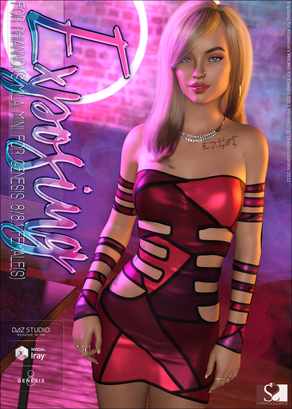 Exposing for Mila Mini for Genesis 8 Female(s) by N/A