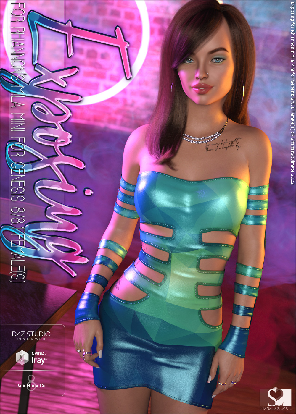 Exposing for Mila Mini for Genesis 8 Female(s) by N/A
