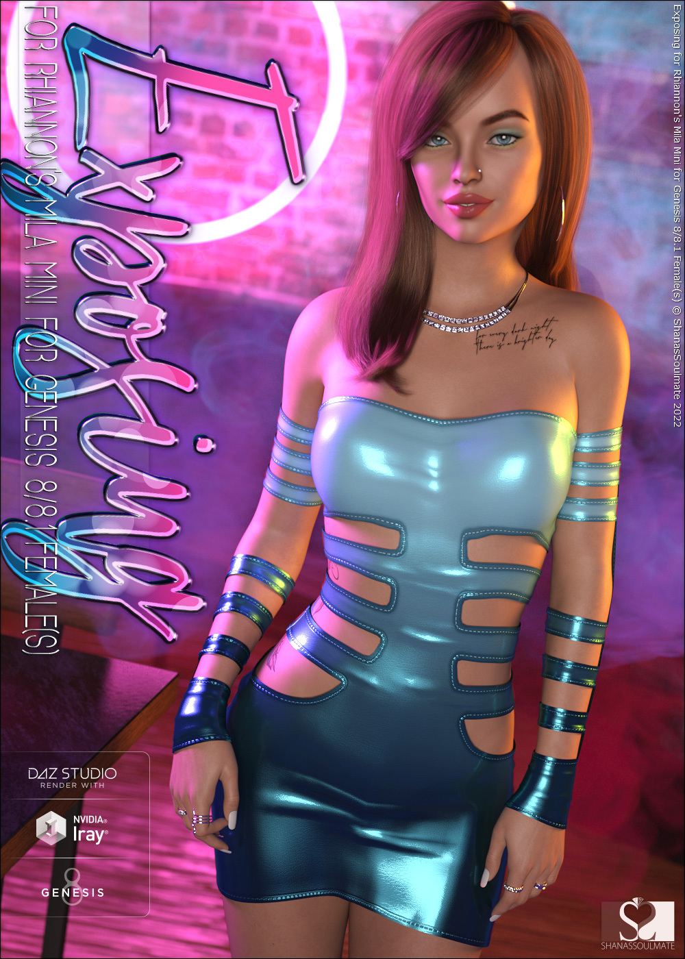 Exposing for Mila Mini for Genesis 8 Female(s) by N/A