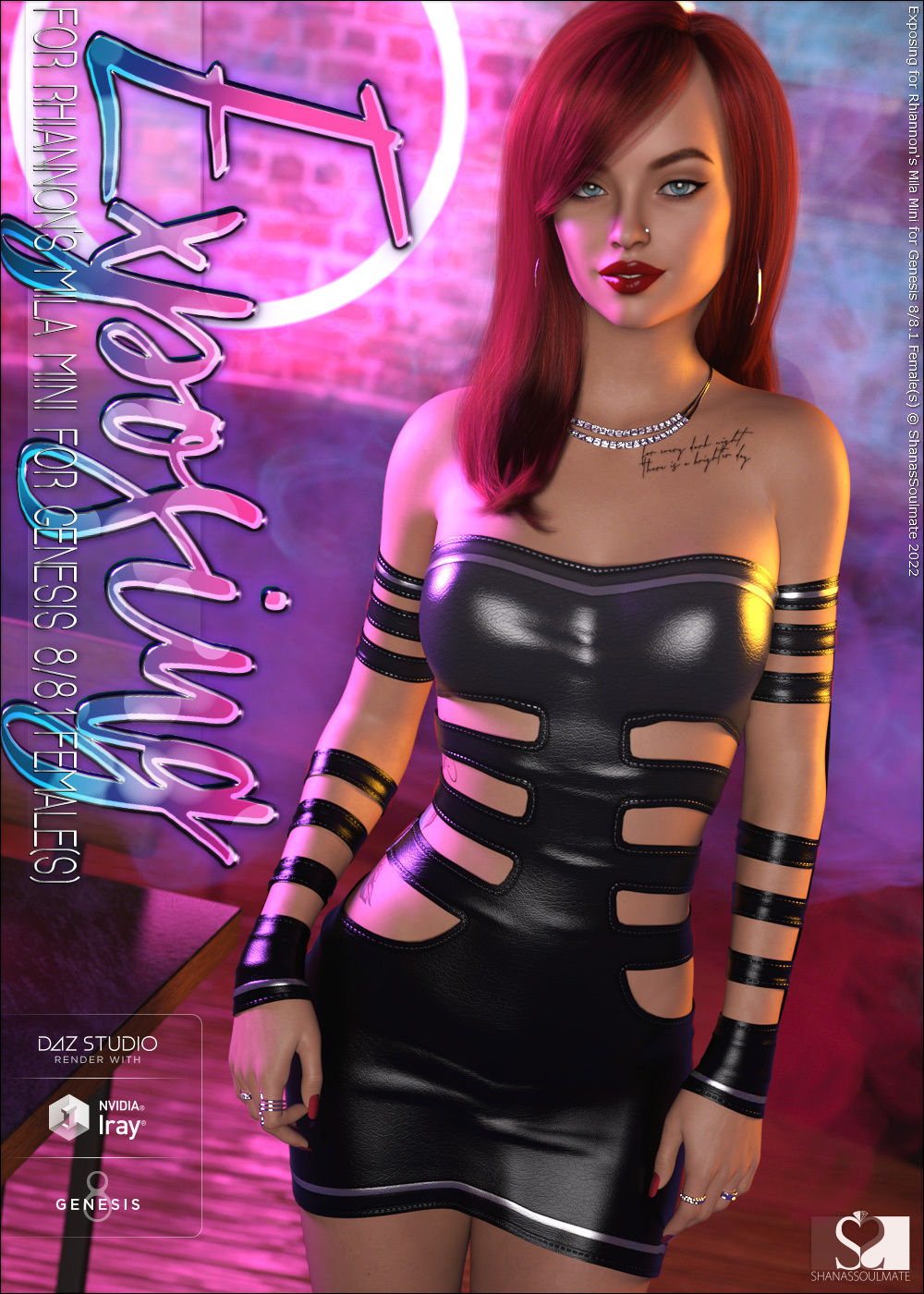 Exposing for Mila Mini for Genesis 8 Female(s) by N/A
