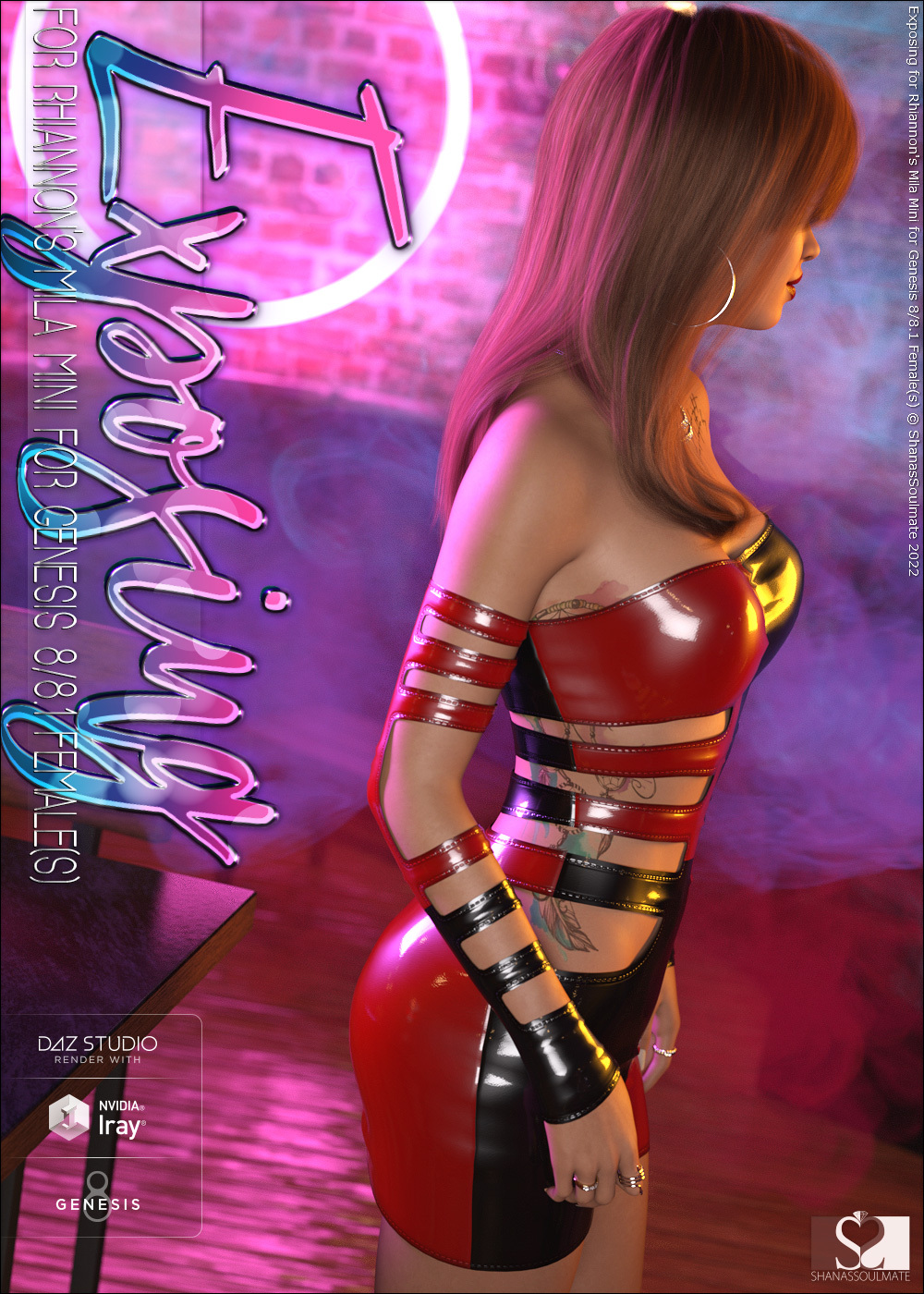 Exposing for Mila Mini for Genesis 8 Female(s) by N/A