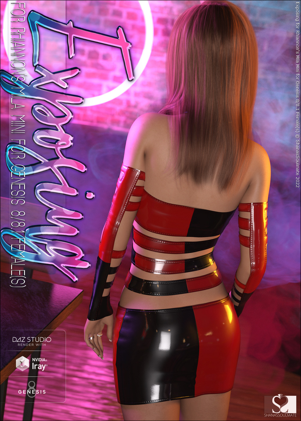 Exposing for Mila Mini for Genesis 8 Female(s) by N/A