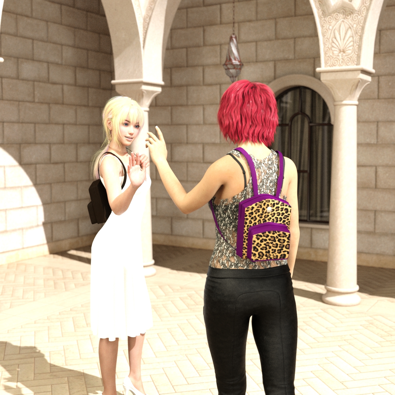 LK3D Trendy Backpack by N/A