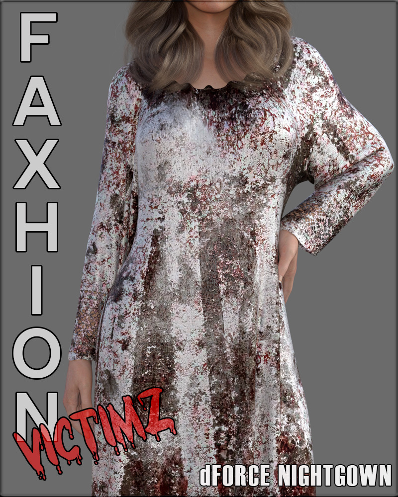 Faxhion Victimz - dForce Nightgown by N/A