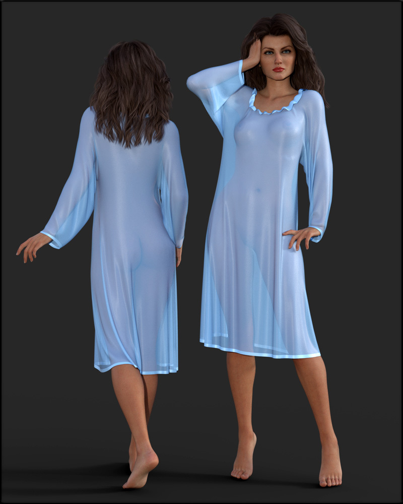 Faxhion Victimz - dForce Nightgown by N/A