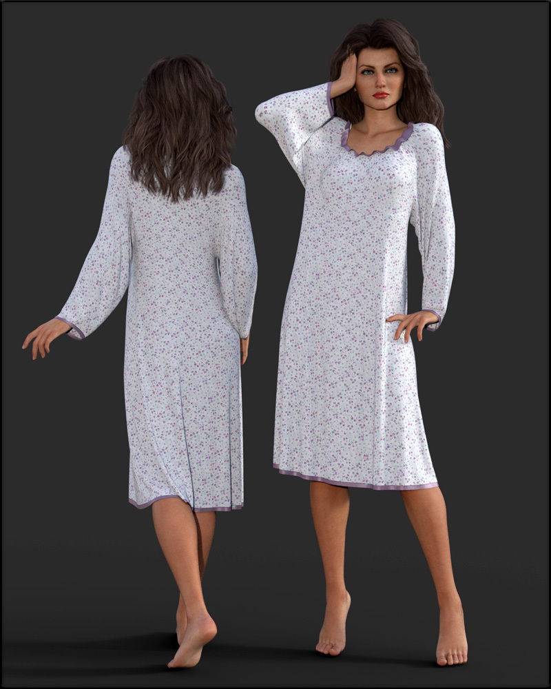 Faxhion Victimz - dForce Nightgown by N/A