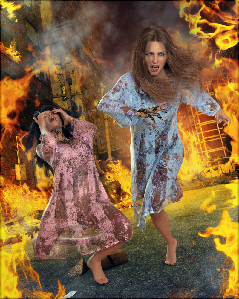 Faxhion Victimz - dForce Nightgown by N/A