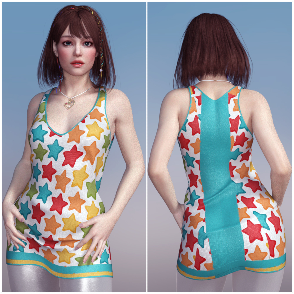Hunny Bunny LF Oversized Shirt G8F by N/A