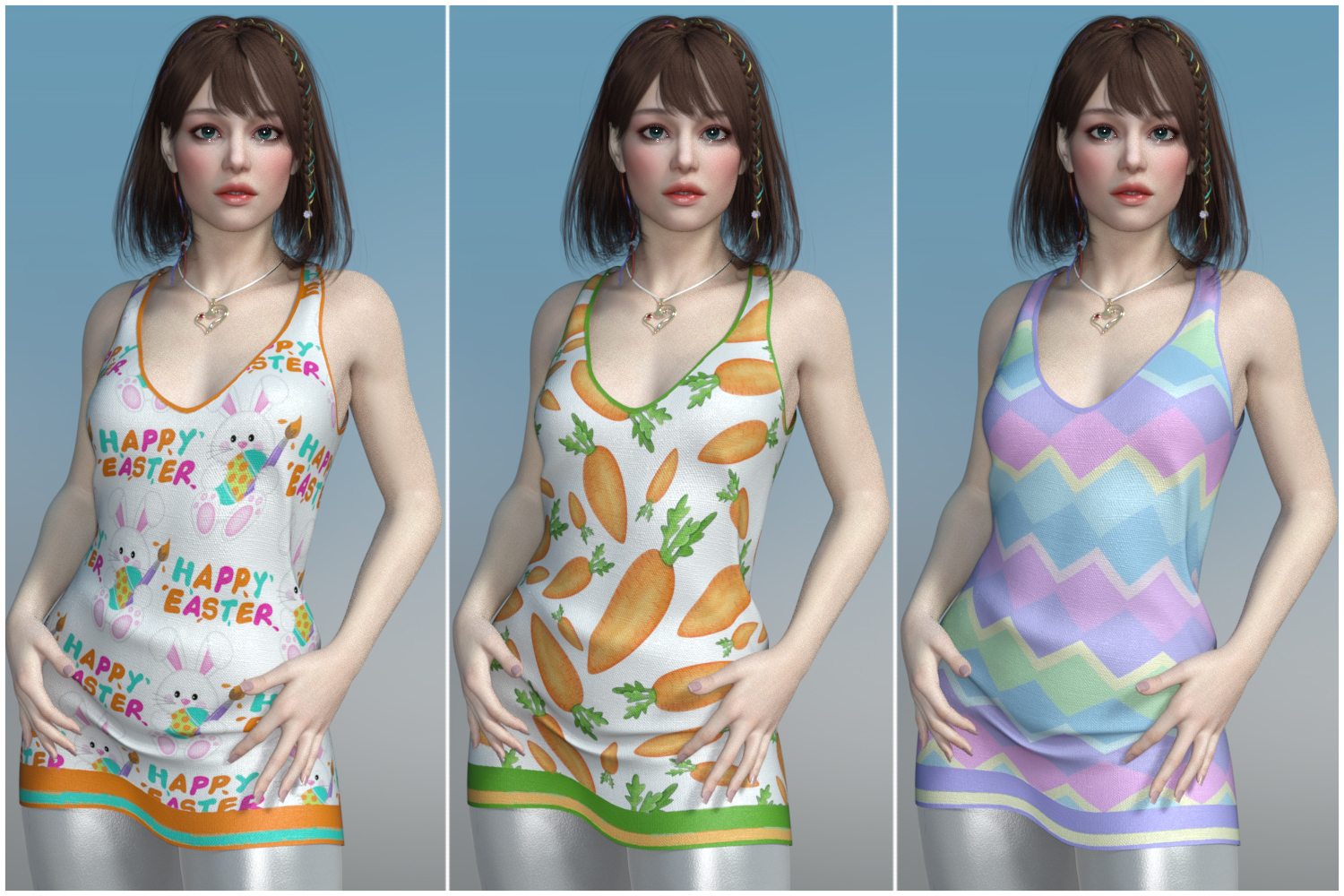 Hunny Bunny LF Oversized Shirt G8F by N/A