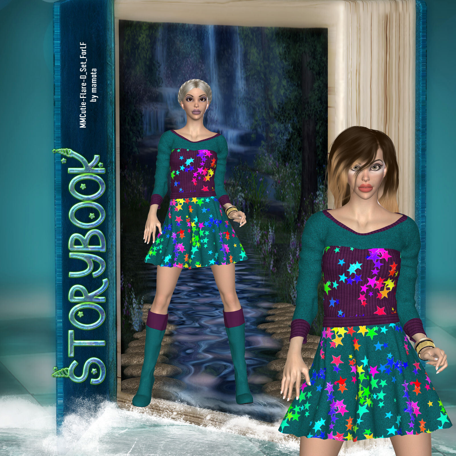 DA-Storybook for MMCutie-Flare-D_Set_ForLF by N/A