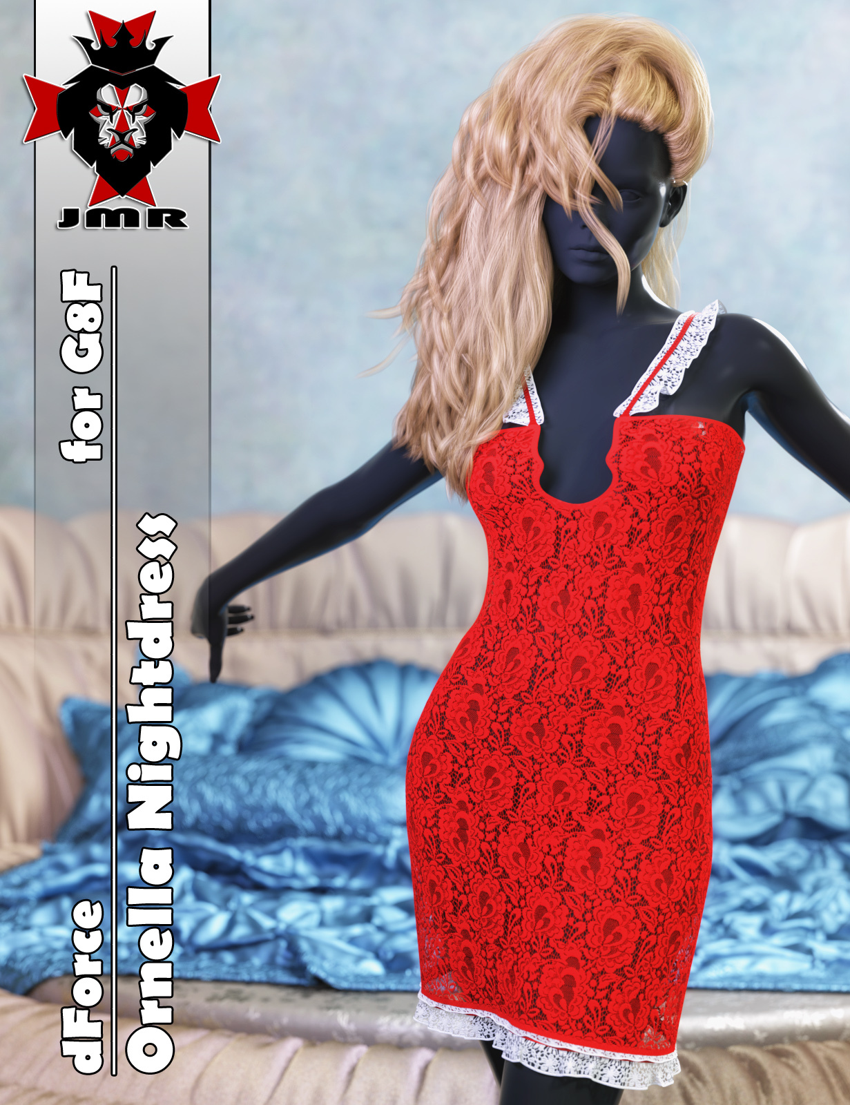 JMR dForce Ornella Nightdress for G8F by N/A