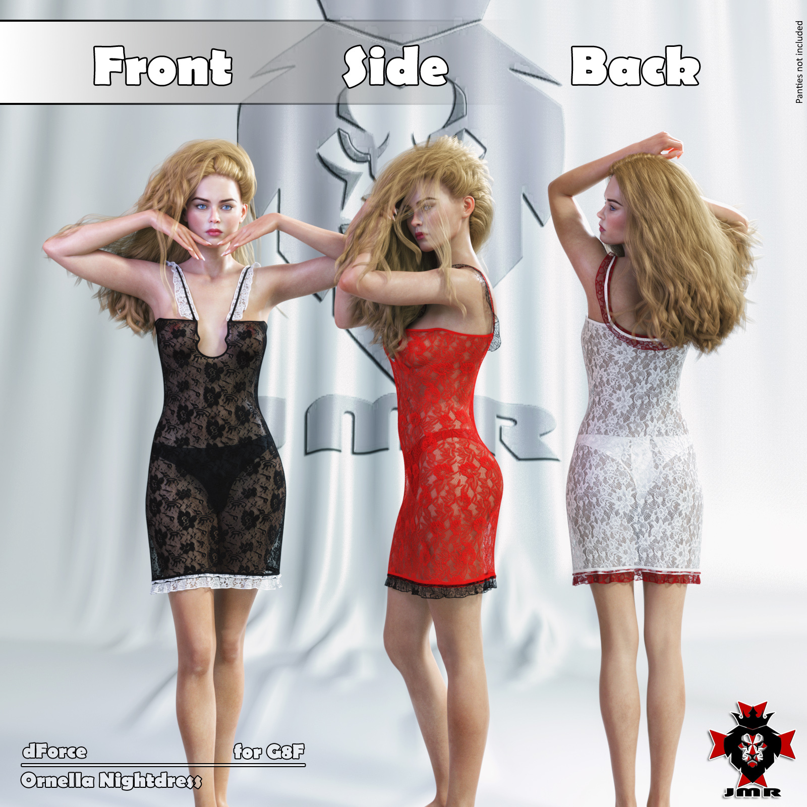 JMR dForce Ornella Nightdress for G8F by N/A