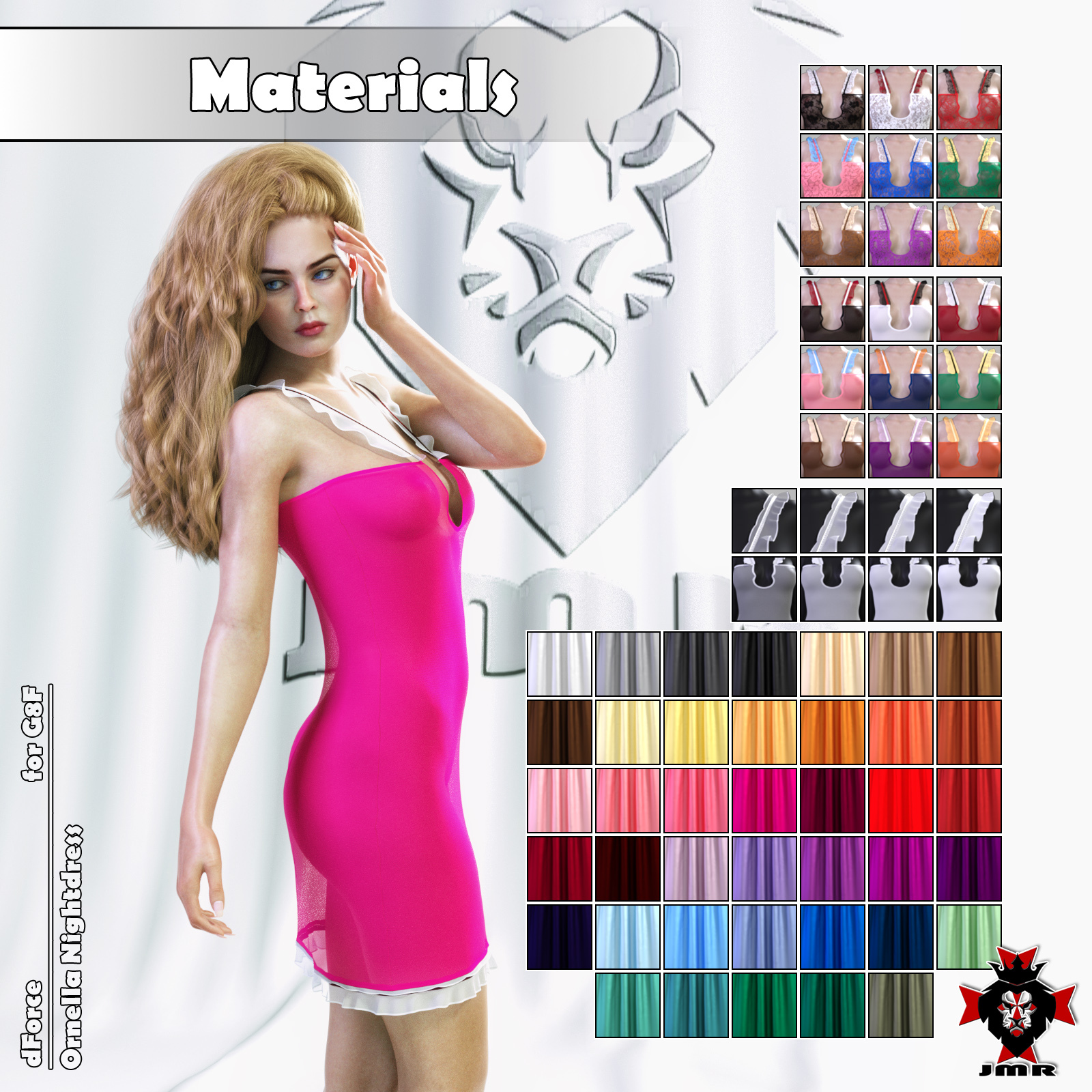 JMR dForce Ornella Nightdress for G8F by N/A