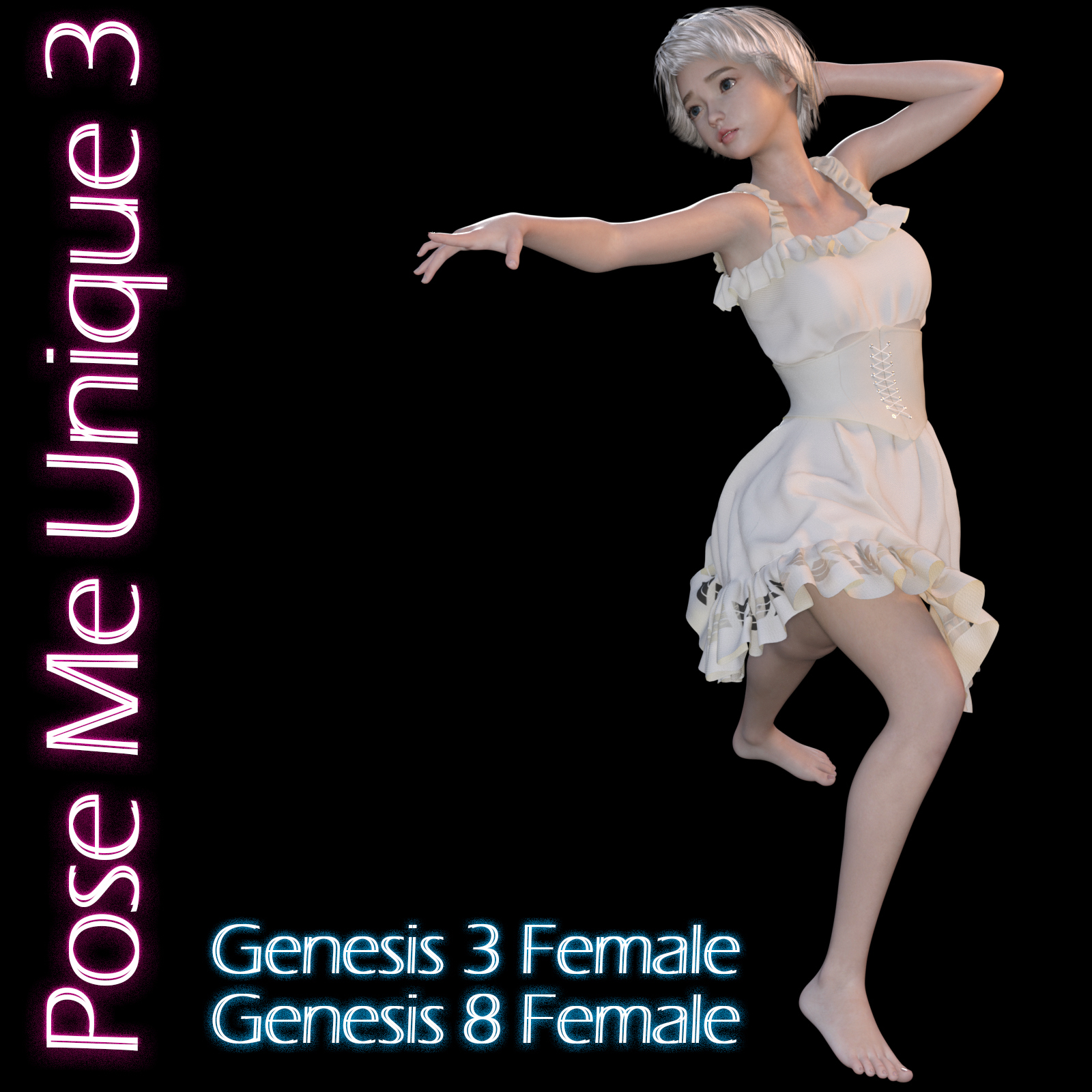Pose Me Unique Vol.3 for G3F and G8F by N/A