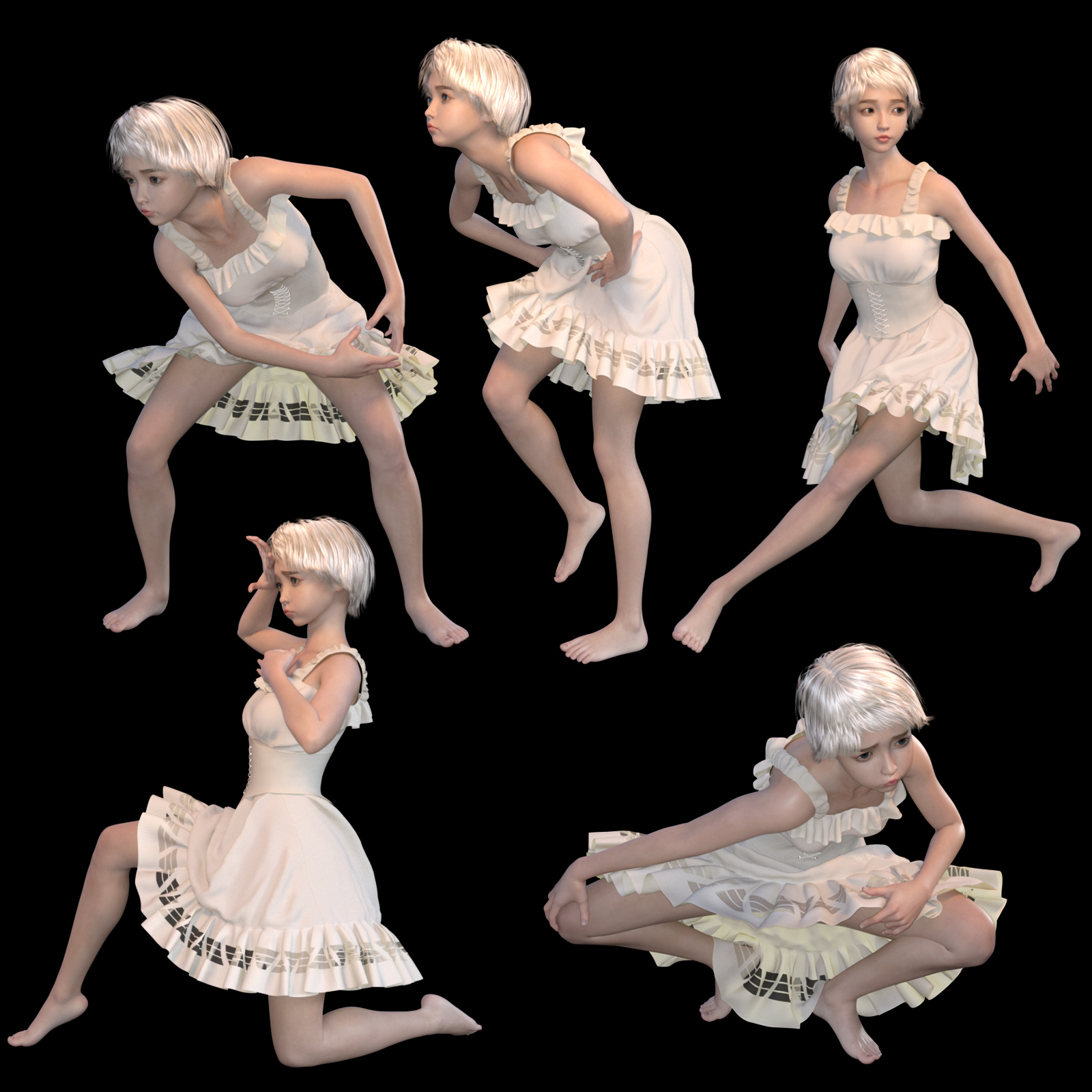 Pose Me Unique Vol.3 for G3F and G8F by N/A