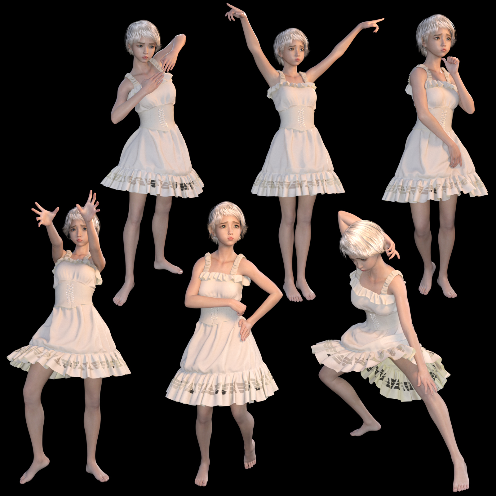 Pose Me Unique Vol.3 for G3F and G8F by N/A