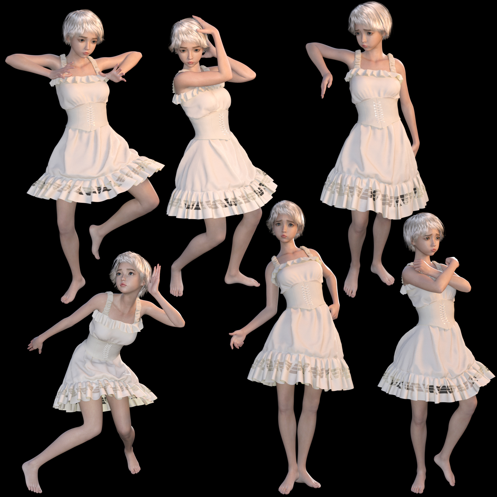 Pose Me Unique Vol.3 for G3F and G8F by N/A