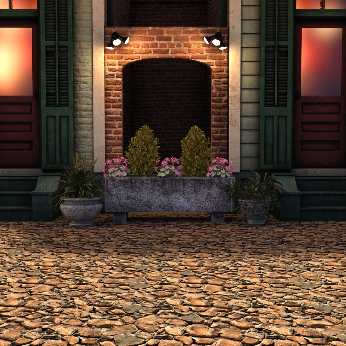 Stone and Asphalt Shaders for Daz Studio Iray by N/A
