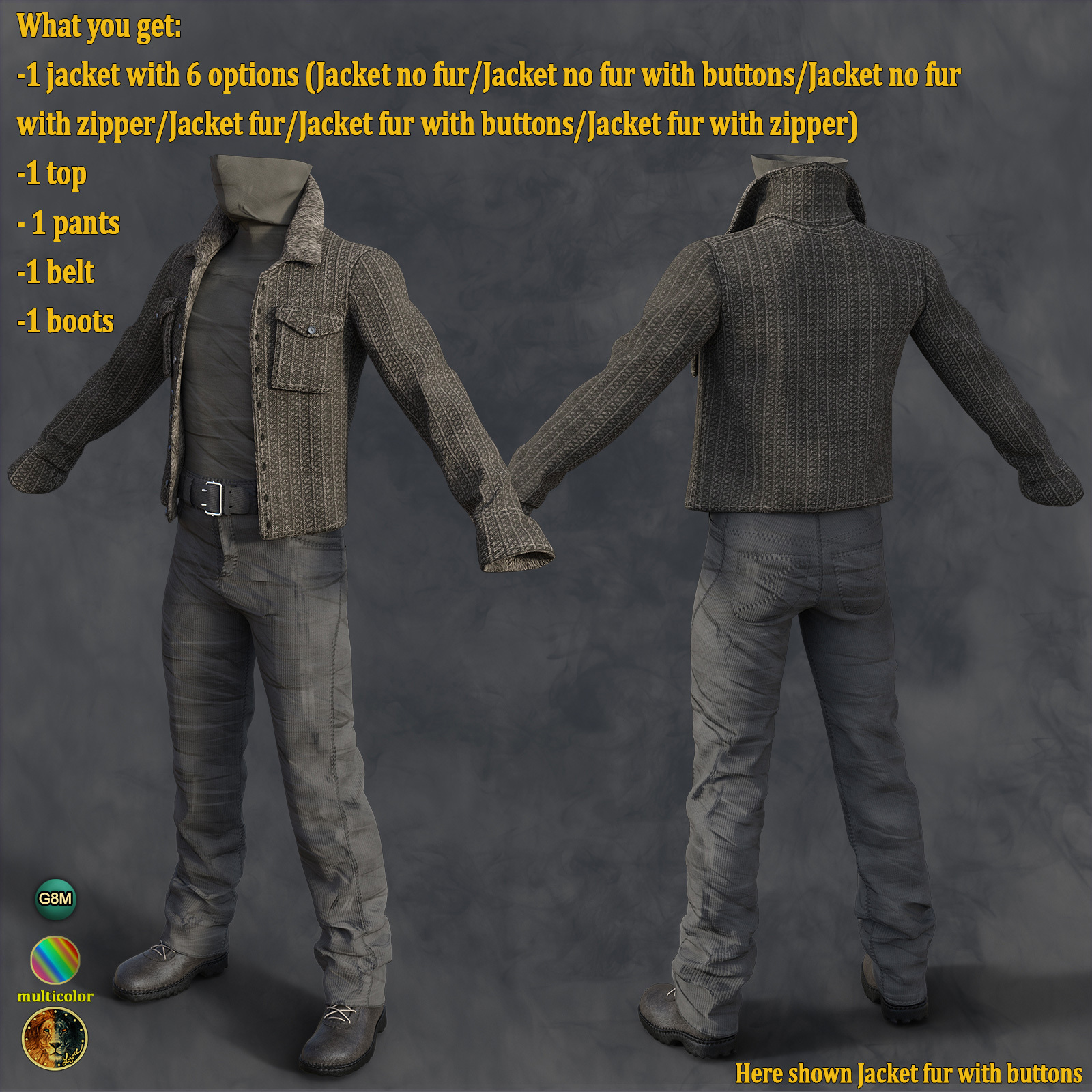 Den Outfit for G8M by N/A