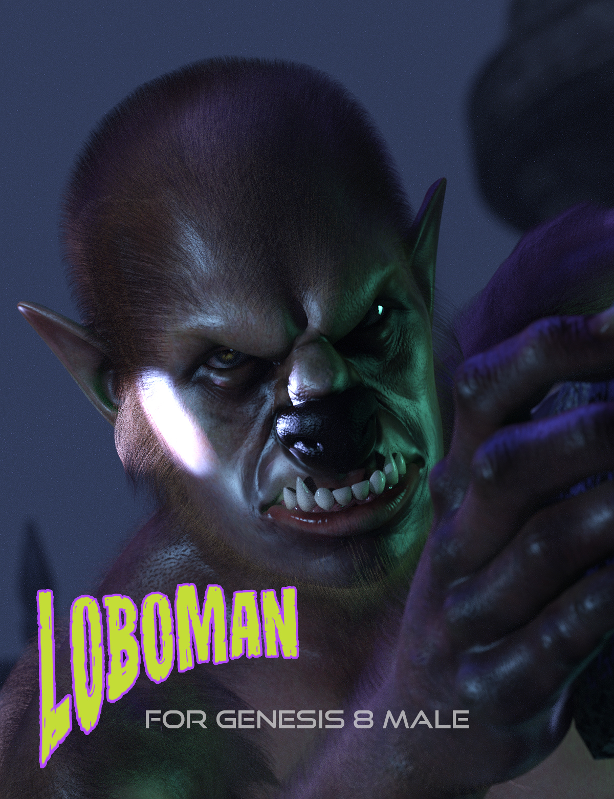 LoboMan for Genesis 8 Male by N/A