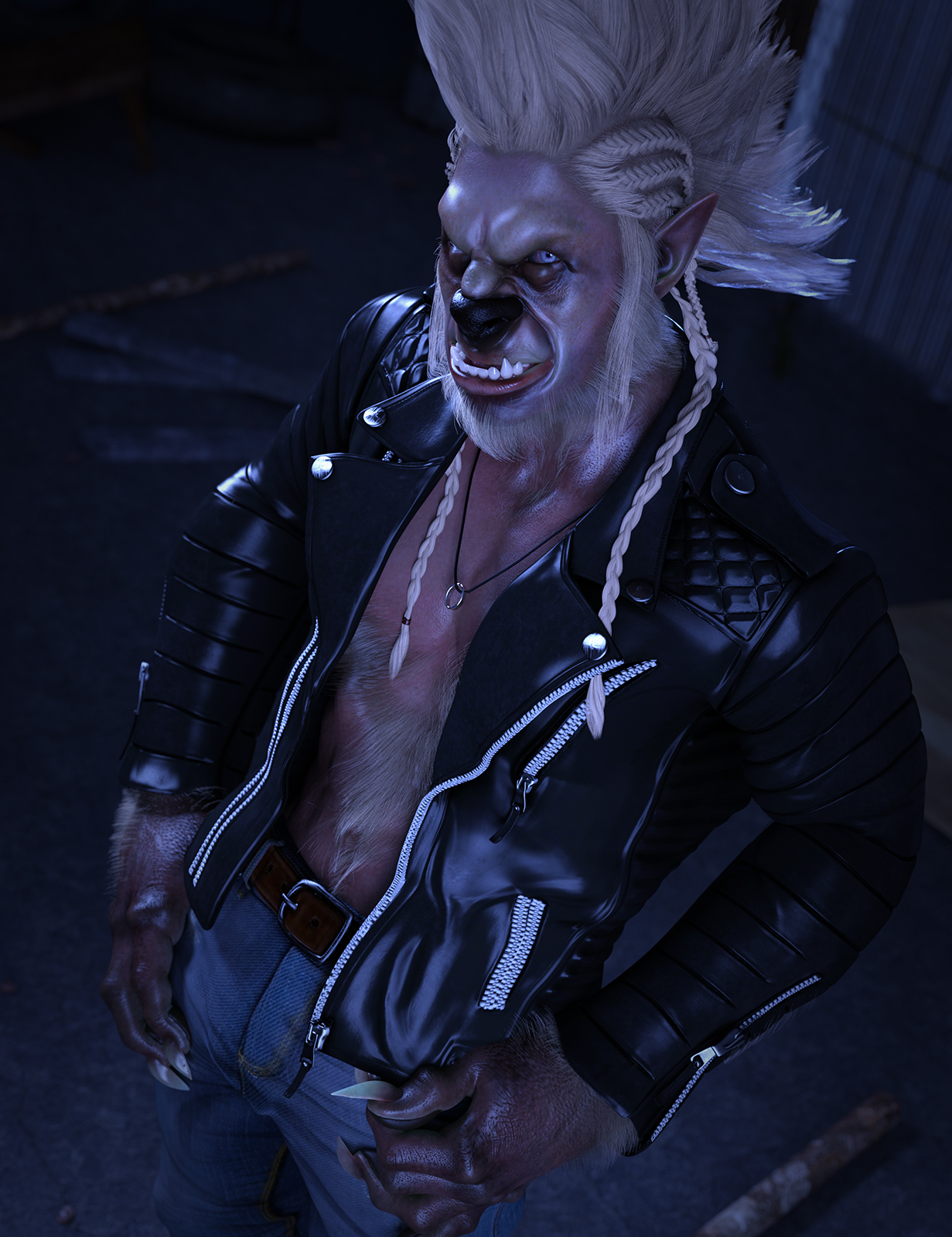 LoboMan for Genesis 8 Male by N/A
