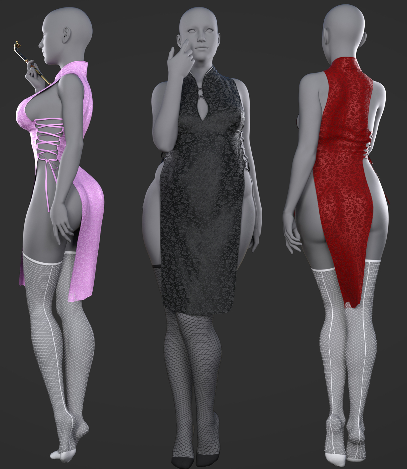 Mini Tank Dress dforce outfit for Genesis 8 & 8.1 Female(s) by N/A