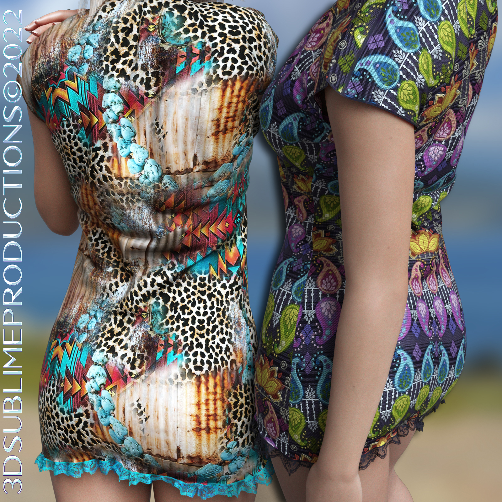Gypsy for EA dForce Elastic Dress Outfit by N/A