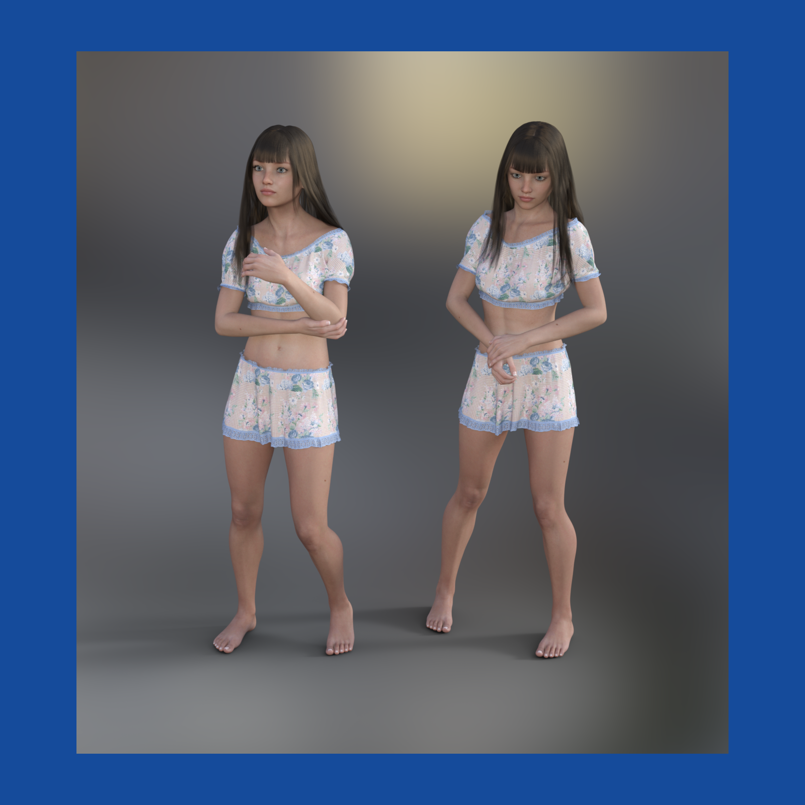 Standing poses pack_001 by Rosseliani by N/A