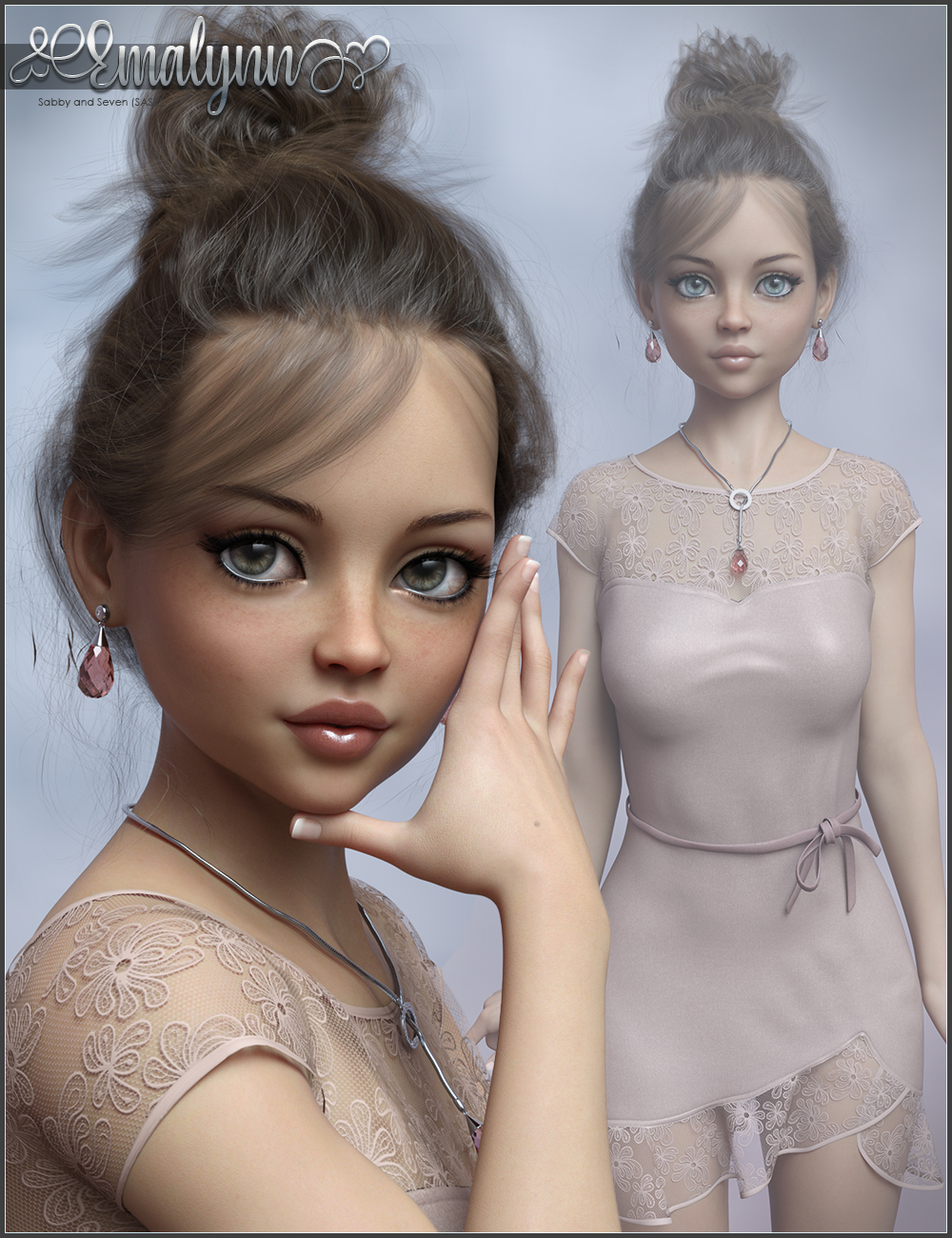 SASE Emalynn for Genesis 8 and 8.1 Female by N/A