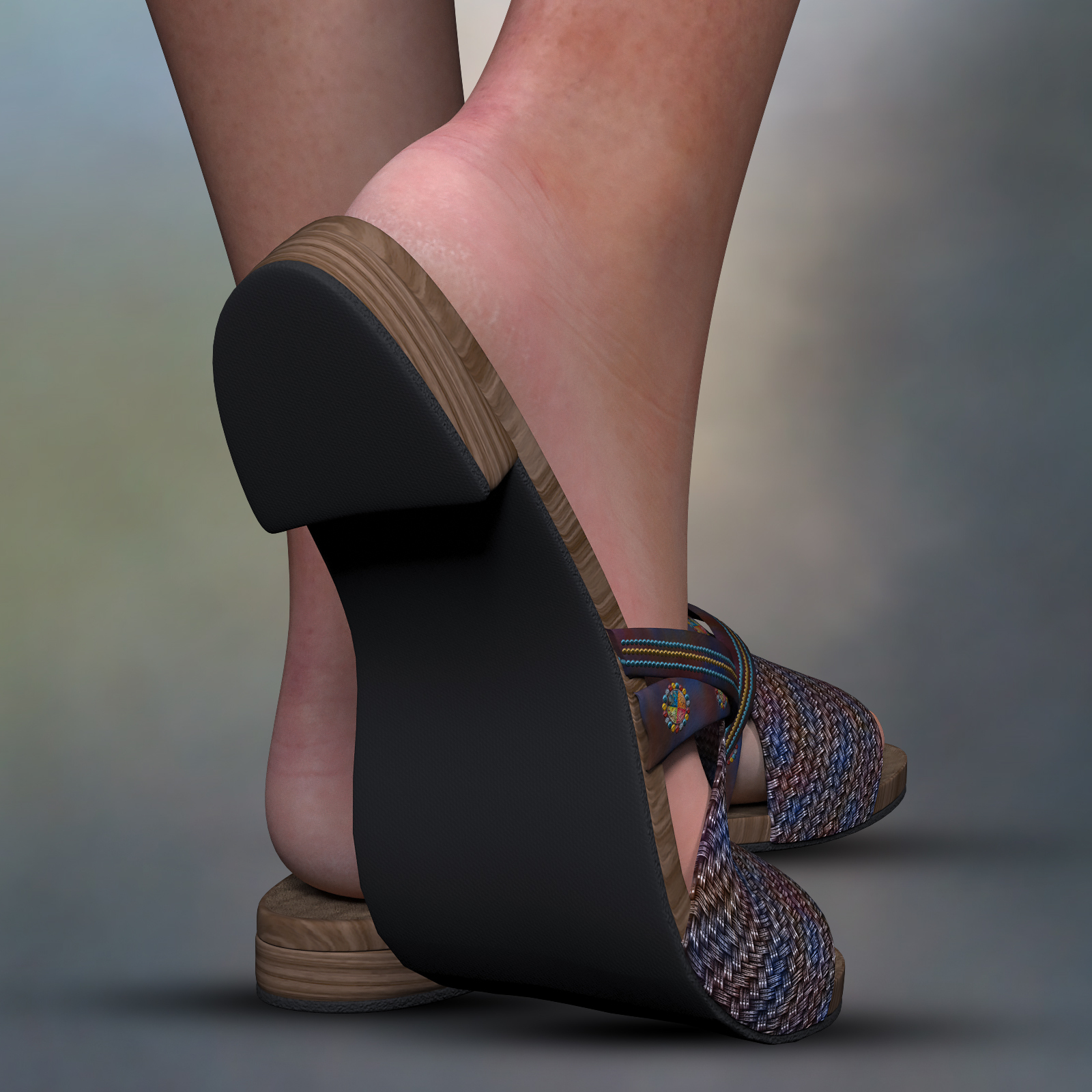 La Femme Boho Sandals-1 by N/A