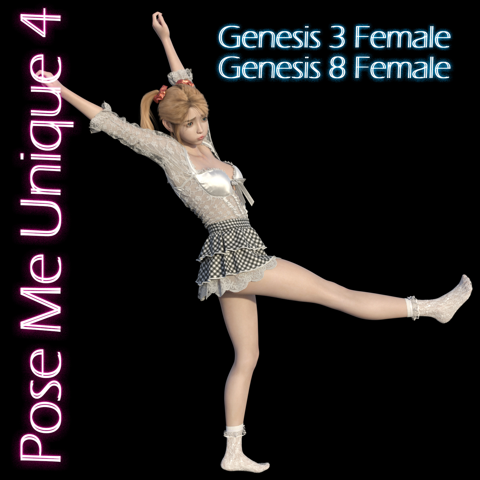 Pose Me Unique Vol.4 for G3F and G8F by N/A