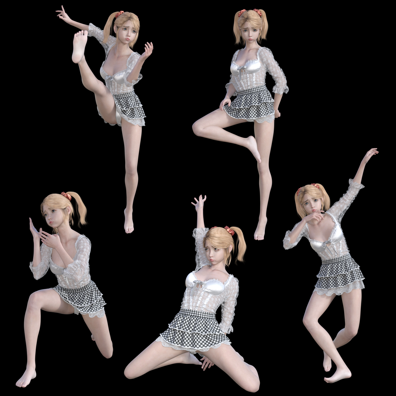 Pose Me Unique Vol.4 for G3F and G8F by N/A
