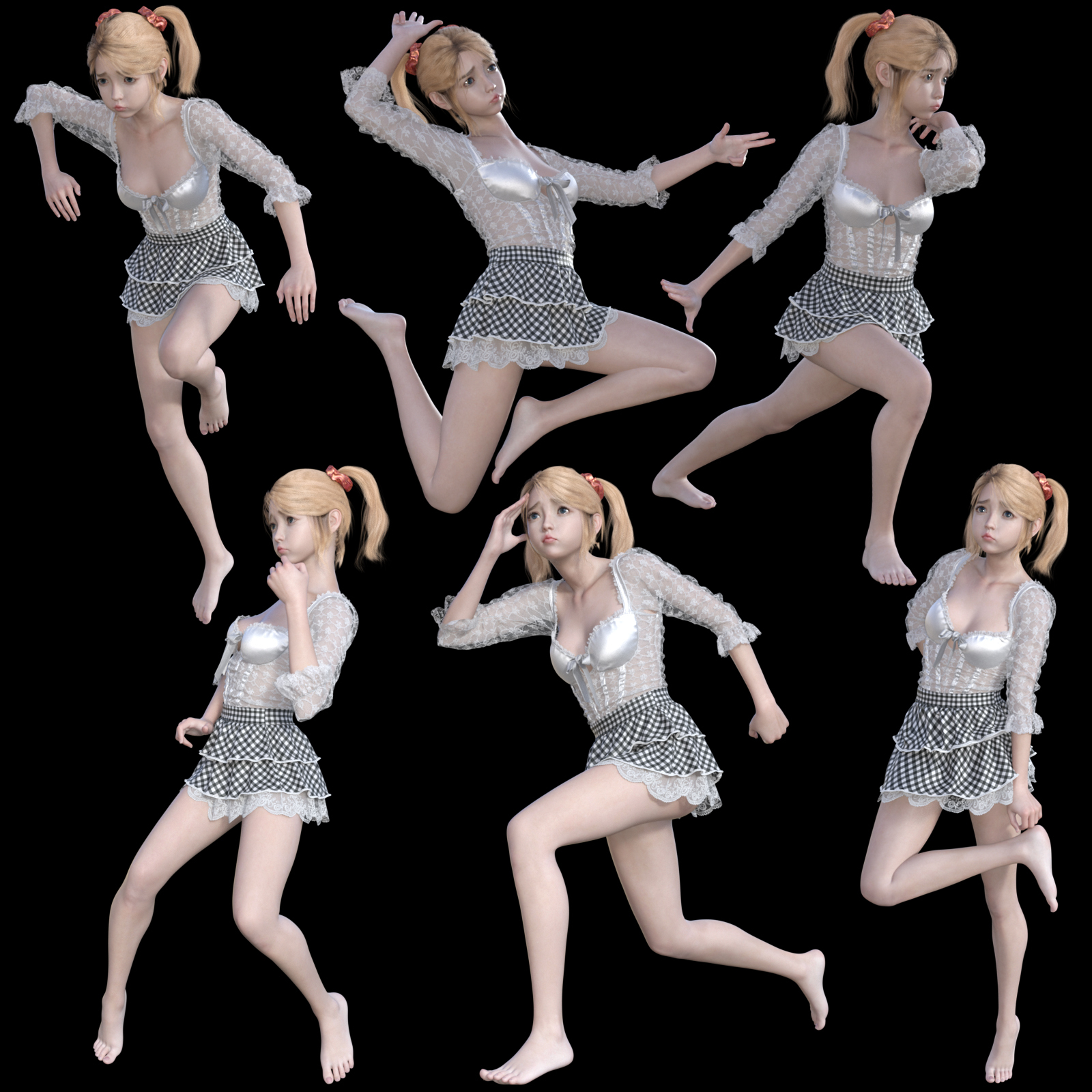Pose Me Unique Vol.4 for G3F and G8F by N/A