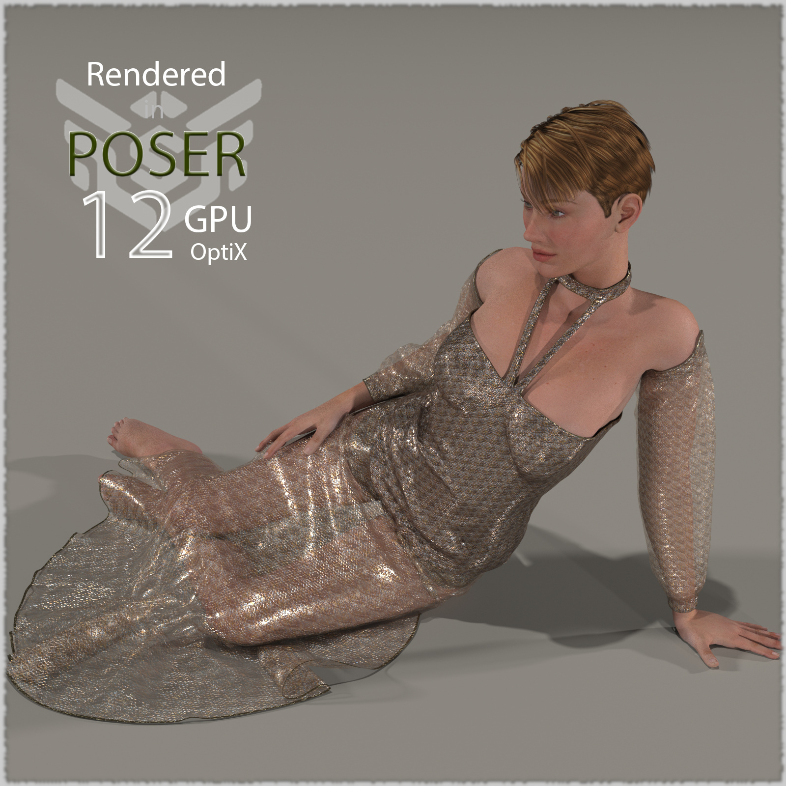 The SF Cloth set Poser Dynamic - La Femme and Dawn  dForce for G8F G3 by N/A