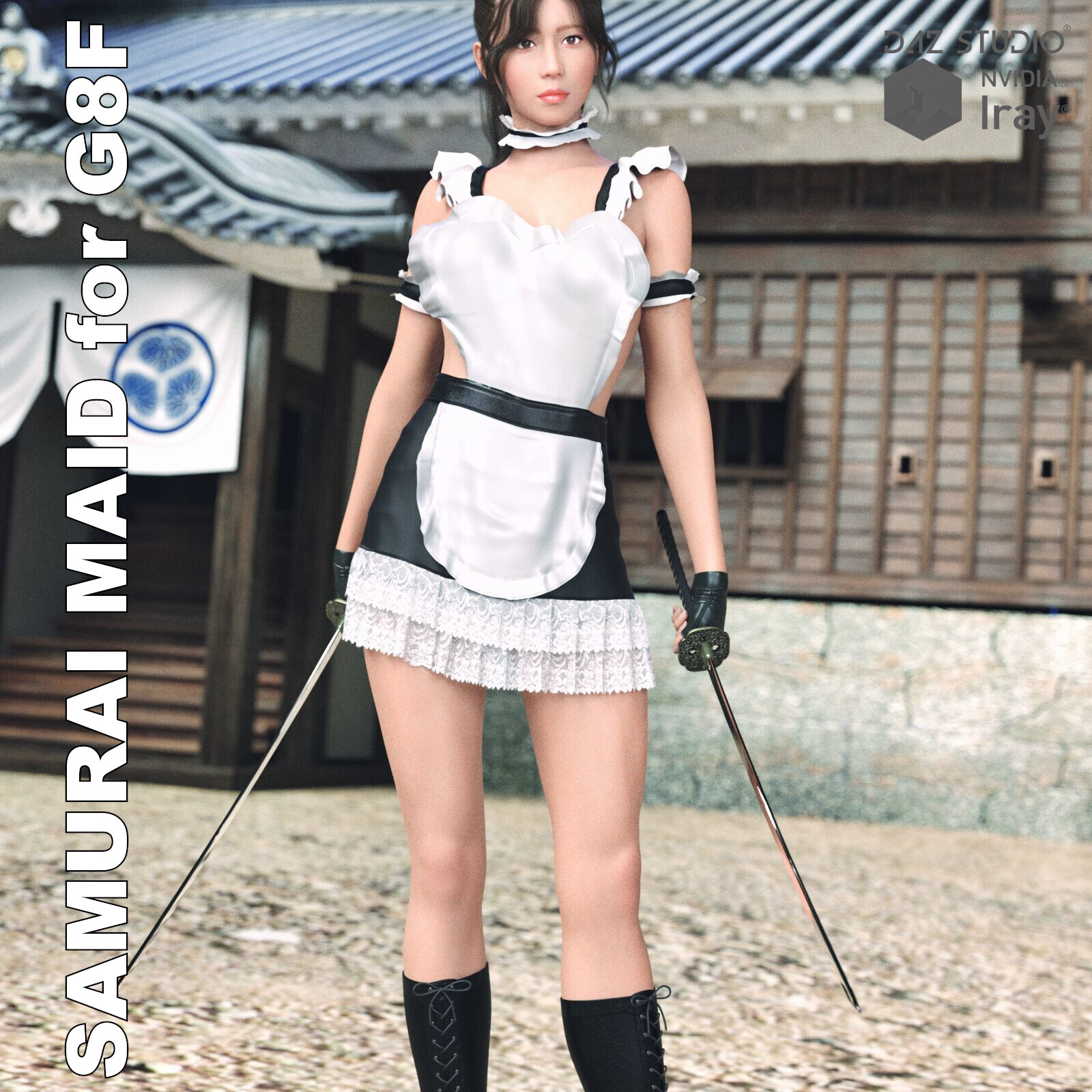 Street Samurai Maid dForce for G8F by N/A