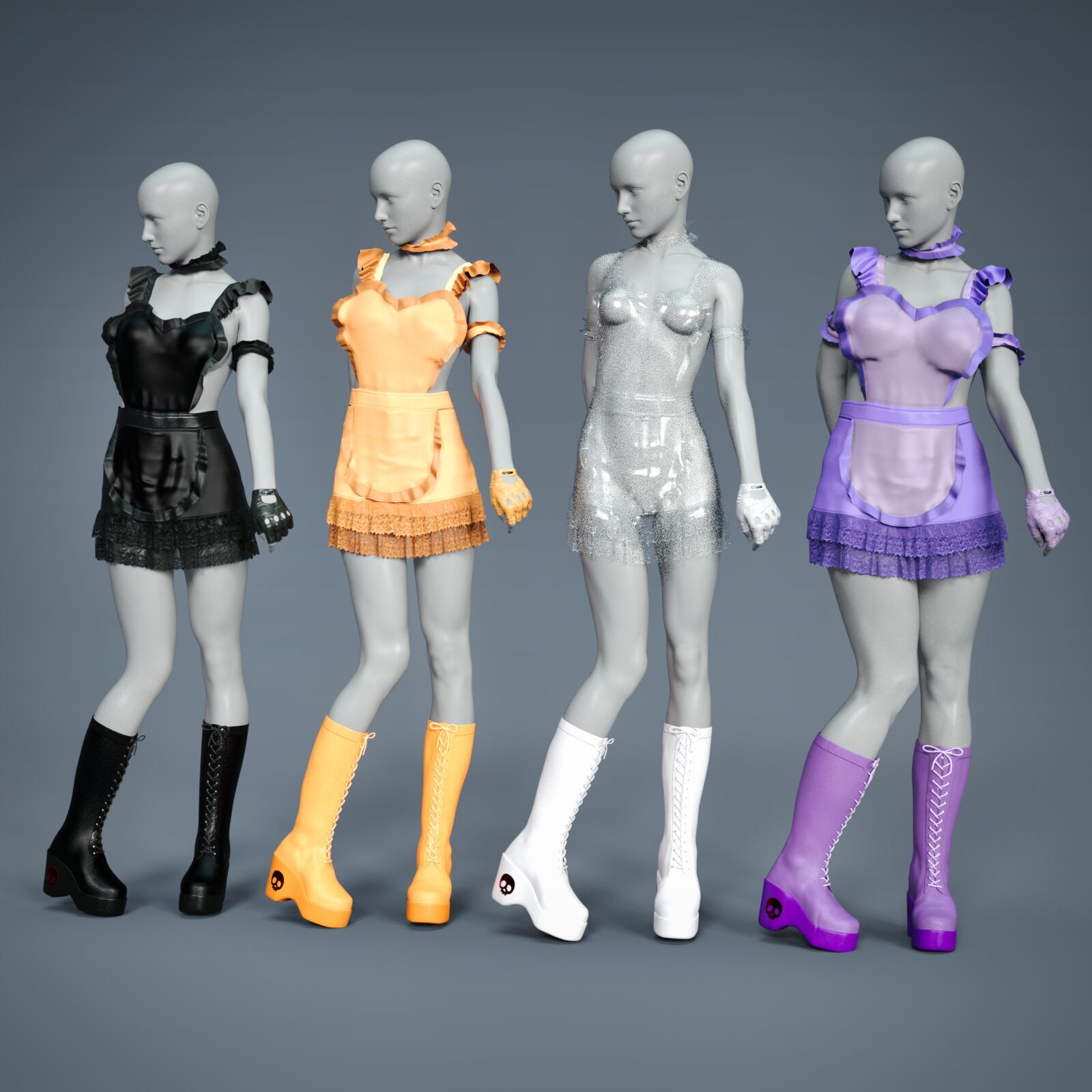 Street Samurai Maid dForce for G8F by N/A
