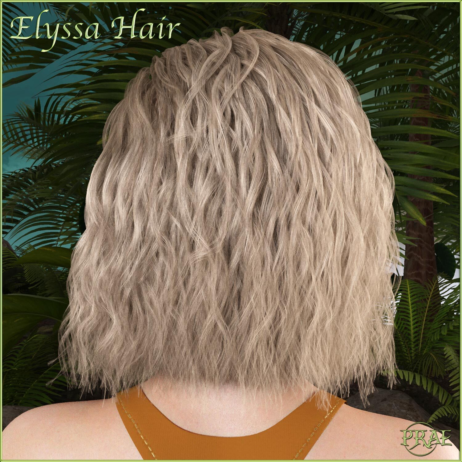 Prae-Elyssa Hair For G8 Daz by N/A