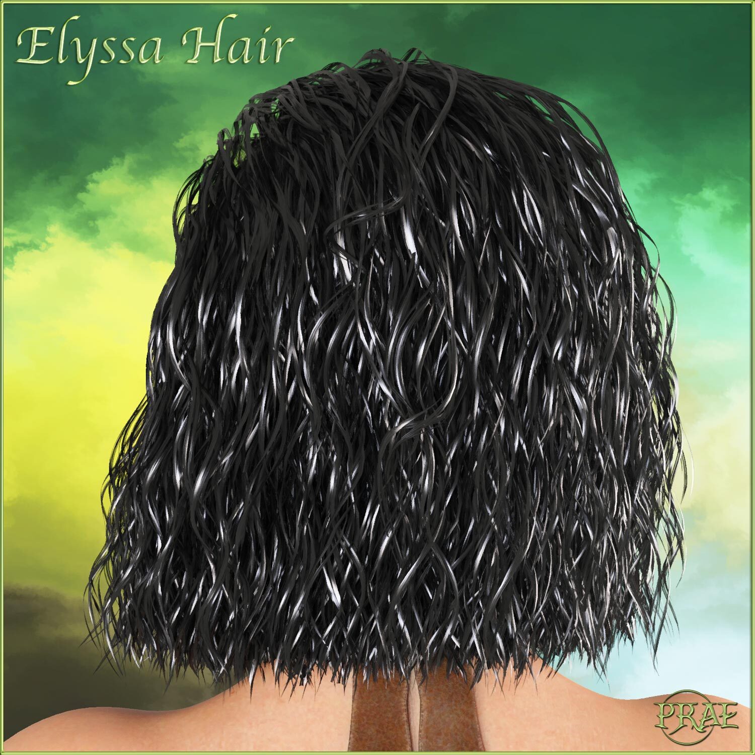 Prae-Elyssa Hair For G8 Daz by N/A