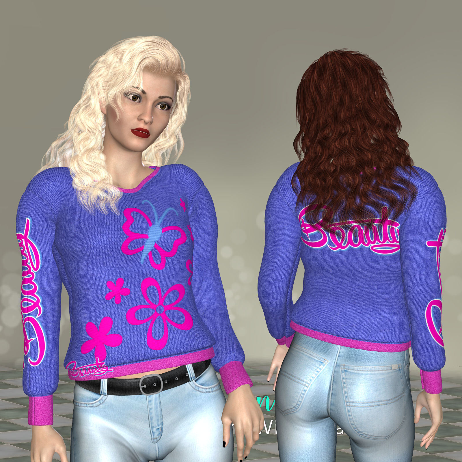 DA-Femenin for Windcheater by N/A