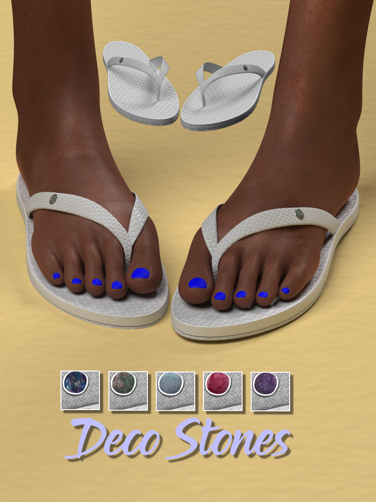 La Femme Flip Flops by N/A